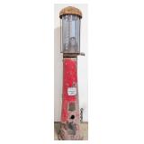 Unrestored Early 10 Gallon Visible Gas Pump