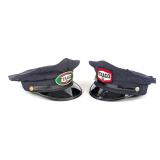 (2) Vintage Texaco Gas Station Service Attendant H