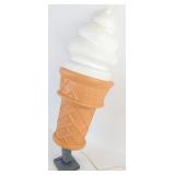 Giant Safe-T Cup Blow Mold Lighted Vanilla Ice Cre