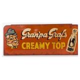 Vintage DST Granï¿½pa Grafï¿½s Creamy Top Soda / Zep A