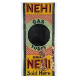 HTF Vintage SST Nehi Soda Gas Today Embossed Adver