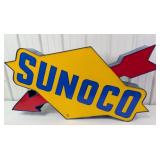 4ft Vintage SUNOCO Gas Station Lighted Advertising