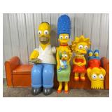 Life Size The Simpsons Family Fiberglass Display /