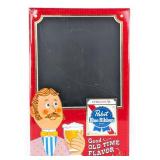 Vintage Pabst Blue Ribbon Beer Chalkboard Advertis
