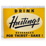 Vintage SST Hastings Beverages Embossed Advertisin