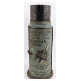 Schrader Tire Gauge Metal Countertop Display Cabin