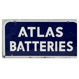 Vintage SSP Atlas Batteries Advertising Sign
