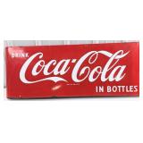 43in Vintage SSP Coca-Cola Sled Style Soda Adverti
