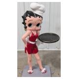3ft Cast Metal Betty Boop Statue