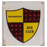Vintage Winchester Gun Club Fiberglass Advertising