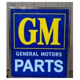 Large Custom General Motors Parts GM Embossed Ligh