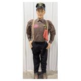 Life Size Polly Gas Station Service Attendant Prop