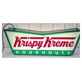 4ft Krispy Kreme Doughnuts 2-Sided Lighted Sign