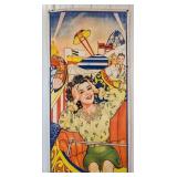 Giant Nearly 7ft Vintage Carnival / Fair / Amuseme