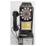 Vintage Bell System Western Electric 3-Slot Paypho