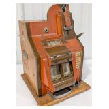 Vintage Mills QT Chevron 1ï¿½ 3-Reel Slot Machine