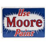 Vintage SST Moore Paint Advertising Sign