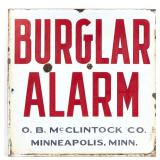 Vintage SSP Burglar Alarm O.B. McClintock Co. Minn