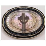 10K Gold 19Th Century Mourning Hair Brooch