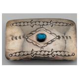 Vintage Navajo Sterling Wilbert Meyers Turquoise B