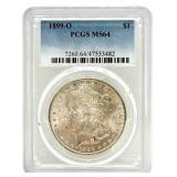 1899-O U.S. Morgan Silver Dollar PCGS MS 64