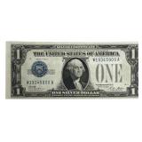 Series Of 1928 A United States $1 Funny Back Silve