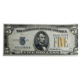 Series 1934 A United States WWII $5 North Africa E