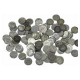 $10 Face Value Of Mixed Date 90% Silver Washington