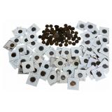 172 Piece 1865-1909 Mixed Date Indian Head Cents