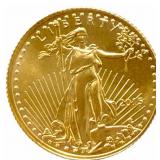 2015 United States $5 American Eagle 1/10th Ounce