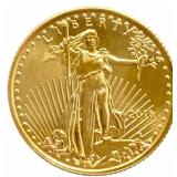 2016 United States $5 American Eagle 1/10th Ounce