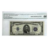 Series Of 1934-D United States $5 Silver Certifica