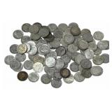 $10 Face Value Of Mixed Date 90% Silver Roosevelt