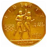 1984-W United States $10 Olympiad XXIII Commemorat