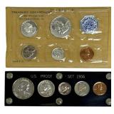 (2) 1956 United States Mint Proof Sets