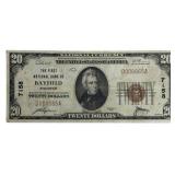 Series Of 1929 United States $20 FNB Of Bayfield W