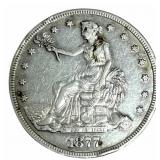 1877-S United States Silver Trade Dollar
