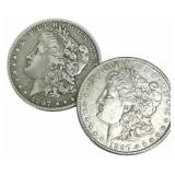 1897-O & 1897-S United States Morgan Silver Dollar