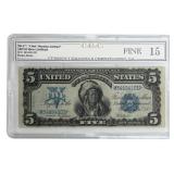 Series Of 1899 United States $5 Large Size "Chief