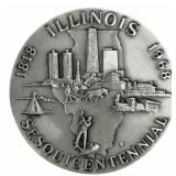 1968 Medallic Art Co. Illinois Sesquicentennial 4.