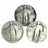 1917 Type 1, 1917 Type 2 & 1927-D United States St