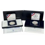 U.S. Mint 1991 USO & 1992 White House 200th Annive