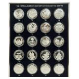 20 Piece Franklin Mint History Of The United State