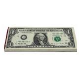 50 Binded Consecutive Number 1995 $1 United States