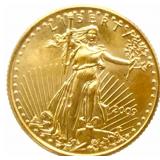 2009 United States $5 American Eagle 1/10th Ounce