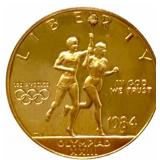 1984-W United States $10 Olympiad XXIII Commemorat