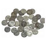 $10 Face Value Of Mixed Date 90% Silver Washington