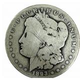 Key Date 1893-O United States Morgan Silver Dollar