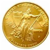 2011-P United States $5 Medal Of Honor Commemorati