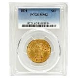 1894 United States Liberty Head Coronet Type Eagle